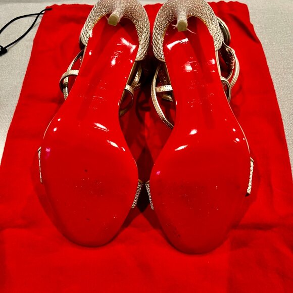 Christian Louboutin Shoes | Choca 100 Platinum | Size 40.5 - Picture 5 of 8